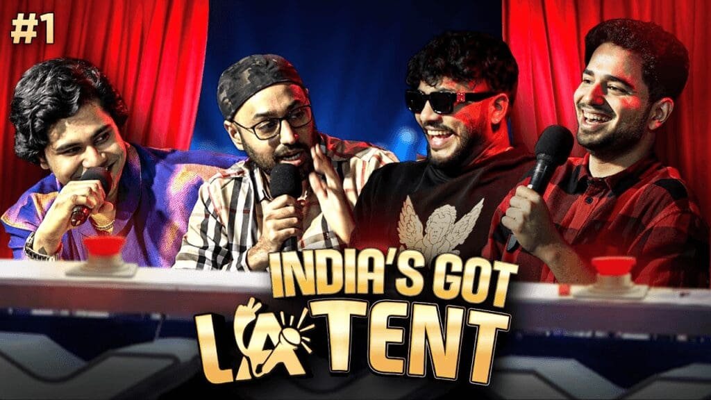 India's Got Latent viral talent show hosted by Samay Raina
