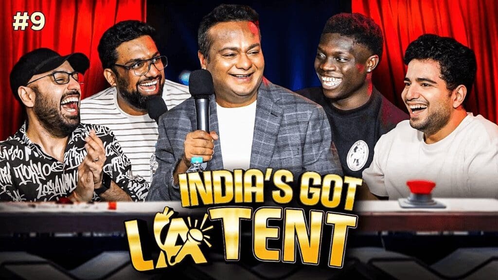 India's Got Latent viral talent show hosted by Samay Raina
